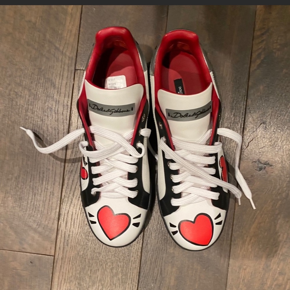Dolce and Gabbana Heart Shoes